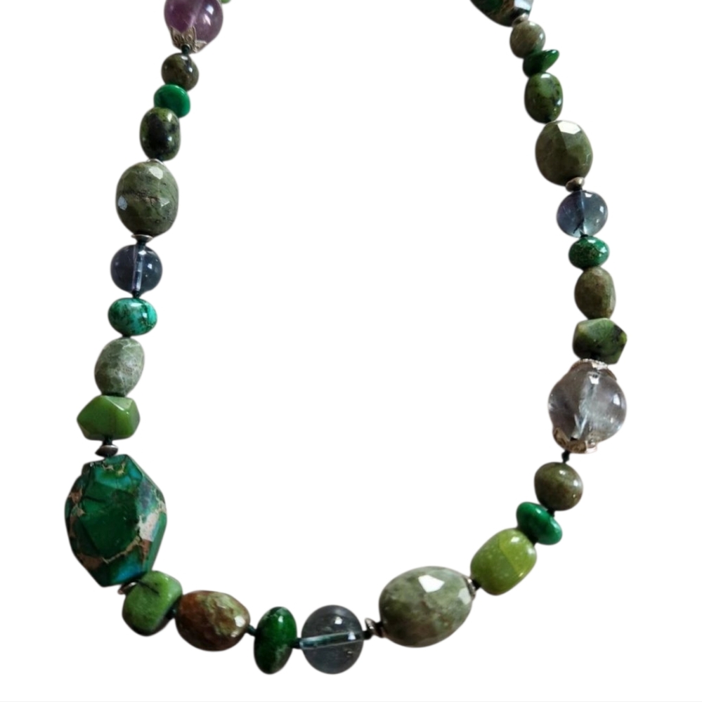 Lucas Lameth Crystal Beaded Necklace